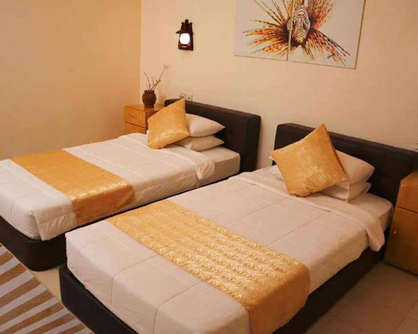 Equatorial Divers Lodge room or surroundings